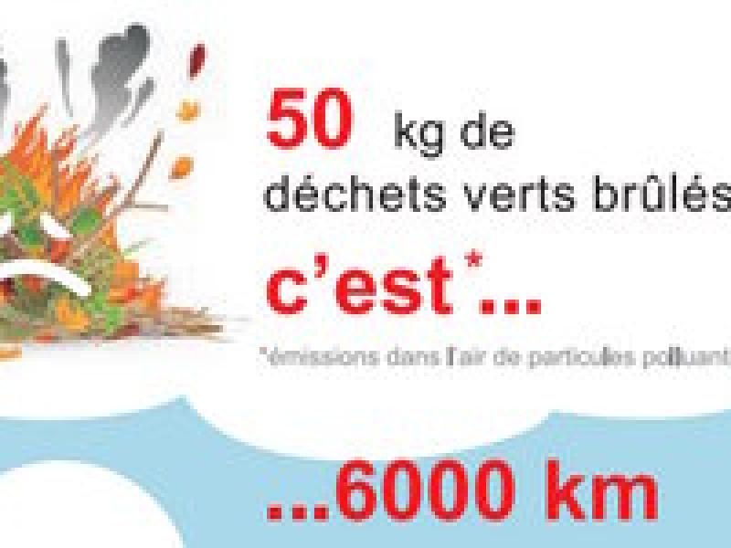 Interdiction du brulage des déchets verts